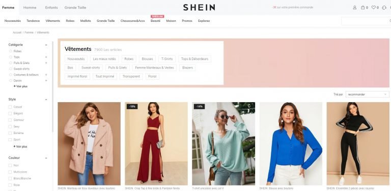 boutique shein
