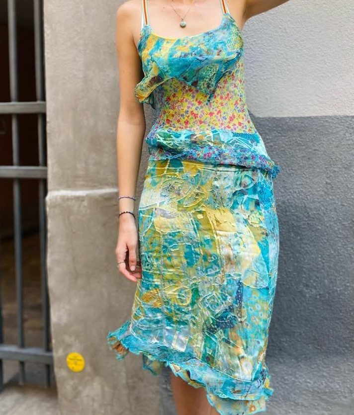 haut jupe pour l'été